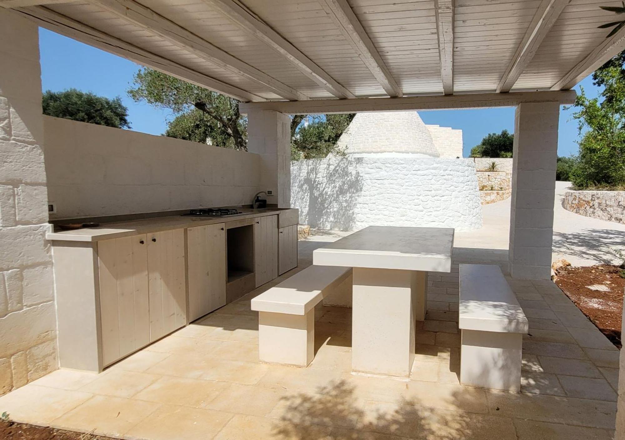 ホテル Trulli Respiro Dei Venti オストゥーニ エクステリア 写真